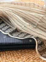 SILK COTTON TOP AND HANDBLOCK PRINTED KOTA COTTON DUPATTA - Image 4