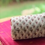 SILK COTTON TOP AND HANDBLOCK PRINTED KOTA COTTON DUPATTA