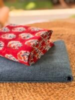 COTTON TOP AND HANDBLOCK PRINTED COTTON BOTTOM - Image 7