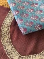 KOTA COTTON TOP AND HANDBLOCK PRINTED COTTON BOTTOM