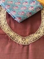 KOTA COTTON TOP AND HANDBLOCK PRINTED COTTON BOTTOM - Image 2