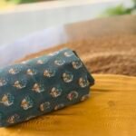 SILK COTTON TOP AND HANDBLOCK PRINTED COTTON BOTTOM