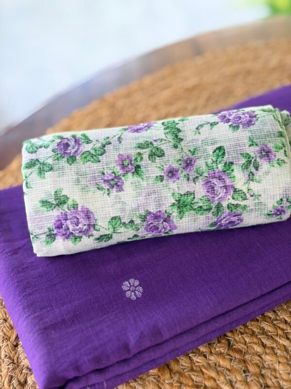 JAMDHANI COTTON TOP AND PRINTED KOTA COTTON DUPATTA - Image 4