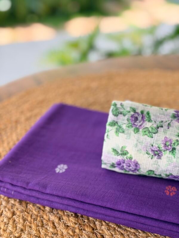 JAMDHANI COTTON TOP AND PRINTED KOTA COTTON DUPATTA - Image 7