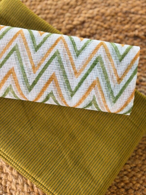 COTTON TOP AND KOTA HANDBLOCK PRINTED DUPATTA - Image 5