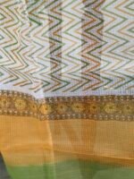 COTTON TOP AND KOTA HANDBLOCK PRINTED DUPATTA - Image 4