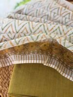 COTTON TOP AND KOTA HANDBLOCK PRINTED DUPATTA - Image 3