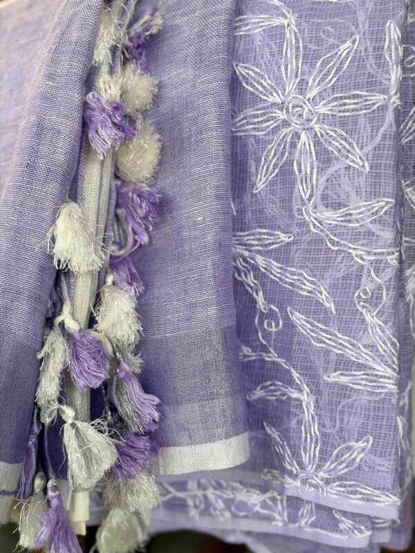 TEPCHI KOTA COTTON TOP AND LINEN DUPATTA - Image 6