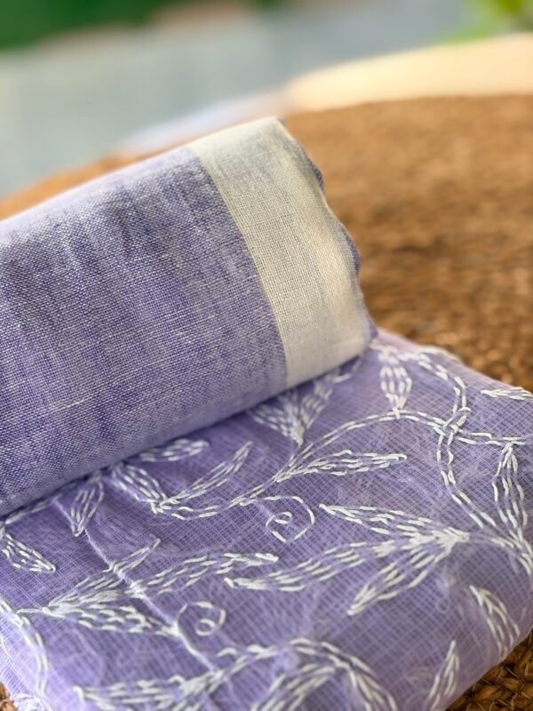 TEPCHI KOTA COTTON TOP AND LINEN DUPATTA - Image 7