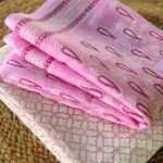 HANDBLOCK PRINTED COTTON TOP AND KOTA DUPATTA