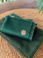 SILK COTTON TOP AND  PURE CHANDERI SILK DUPATTA - Image 4