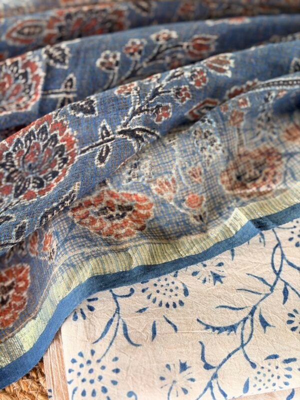 PURE AJRAK COTTON TOP AND PURE AJRAK KOTA COTTON DUPATTA - Image 2