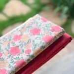 PURE COTTON TOP AND HANDBLOCK PRINTED BOTTOM