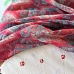 PURE BANDHANI COTTON TOP AND PRINTED KOTA COTTON DUPATTA