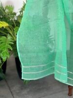 HANDBLOCK PRINTED COTTON TOP AND KOTA COTTON DUPATTA - Image 2