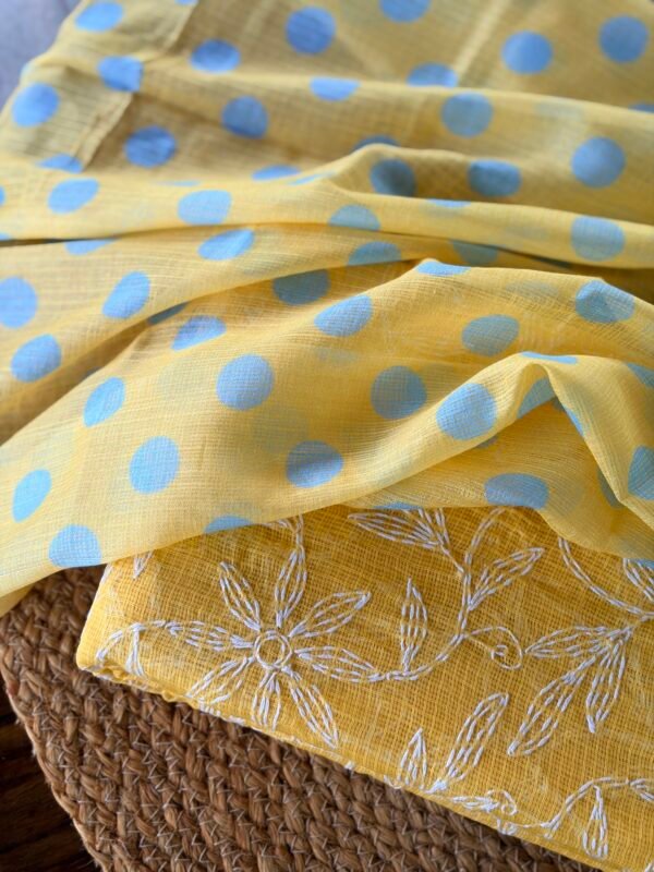 TEPCHI KOTA COTTON TOP AND PRINTED KOTA DUPATTA - Image 2
