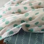 COTTON TOP AND PRINTED KOTA COTTON DUPATTA WITH LACE