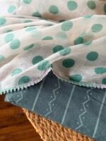 COTTON TOP AND PRINTED KOTA COTTON DUPATTA WITH LACE - Image 6