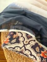 MUL COTTON PRINTED TOP AND DUAL SHADE KOTA DUPATTA - Image 4