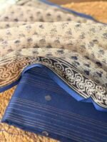 SILK COTTON TOP AND HANDBLOCK PRINTED KOTA COTTON DUPATTA - Image 7