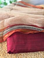 SILK COTTON TOP AND HANDBLOCK PRINTED KOTA COTTON DUPATTA - Image 5