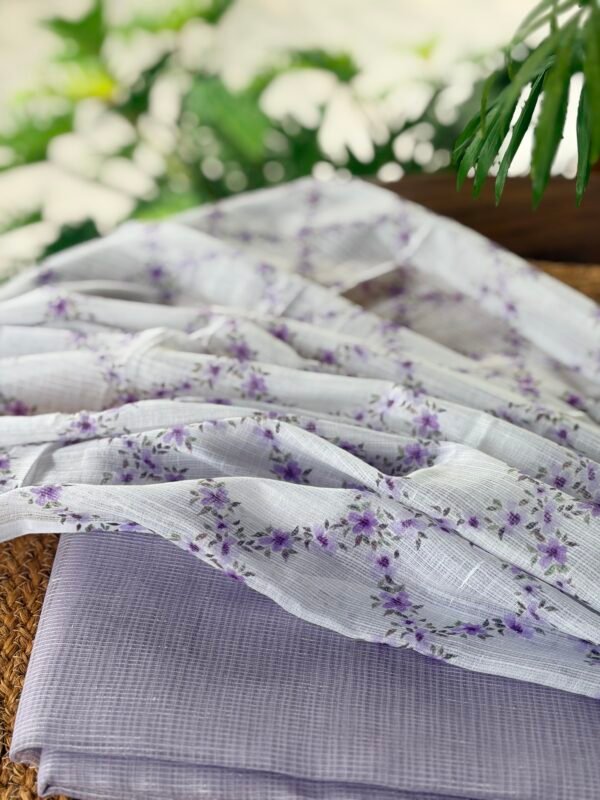 SHIMMER KOTA TOP AND PRINTED KOTA COTTON DUPATTA - Image 6