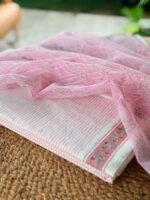 PURE HANDBLOCK PRINTED TOP AND KOTA COTTON PRINTED DUPATTA - Image 6