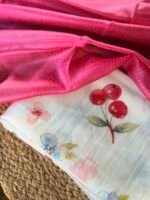 MUL CHANDERI PRINTED TOP AND SILK COTTON DUPATTA - Image 7