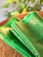 SILK COTTON TOP AND HANDBLOCK PRINTED KOTA COTTON DUPATTA